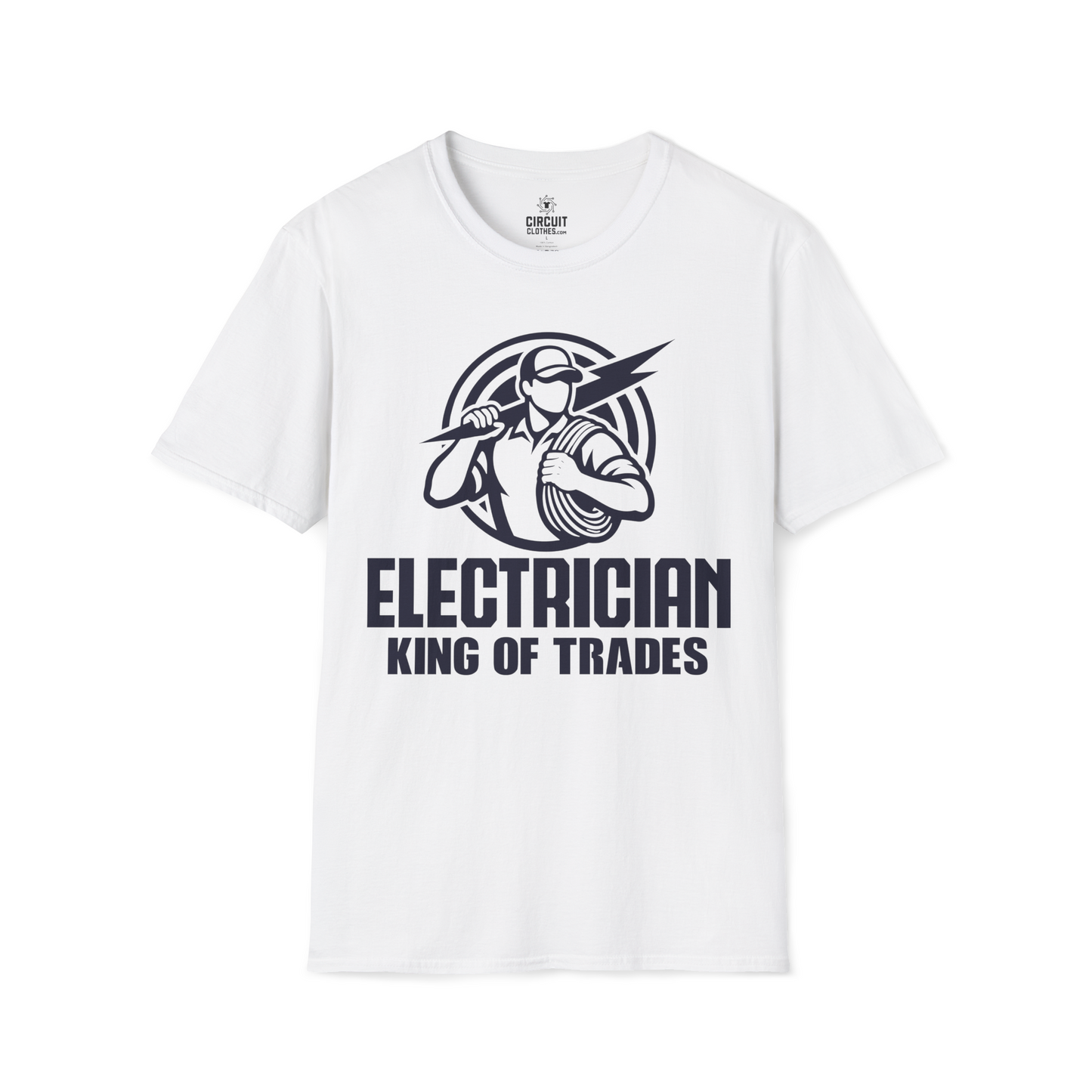 Electrician King of Trade T-shirt