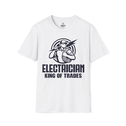 Electrician King of Trade T-shirt