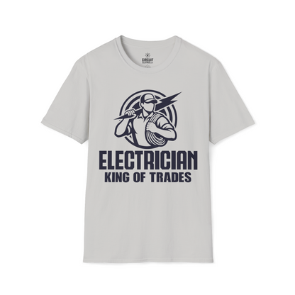 Electrician King of Trade T-shirt