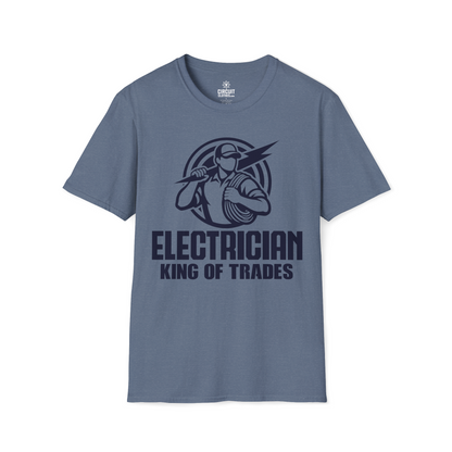 Electrician King of Trade T-shirt