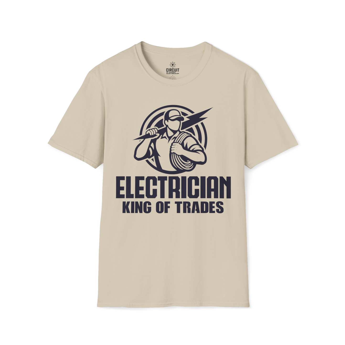Electrician King of Trade T-shirt