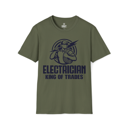 Electrician King of Trade T-shirt