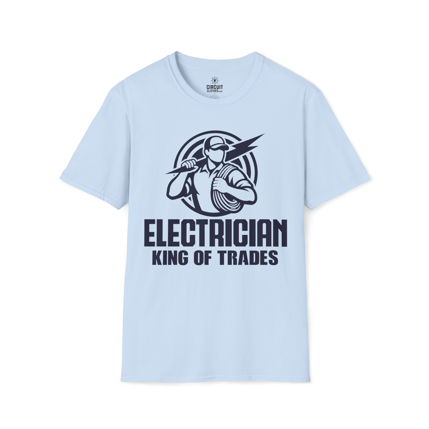 Electrician King of Trade T-shirt