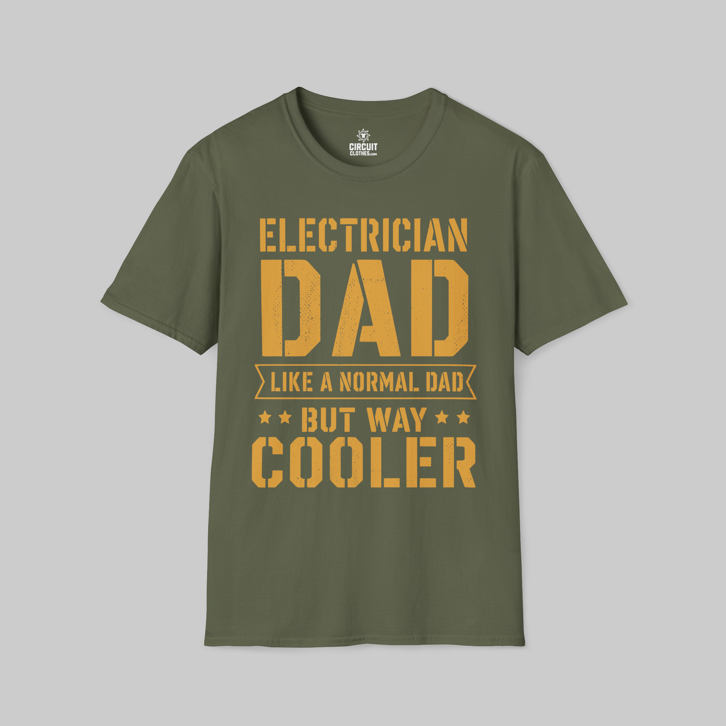 Electrician Dad Way Cooler T-shirt