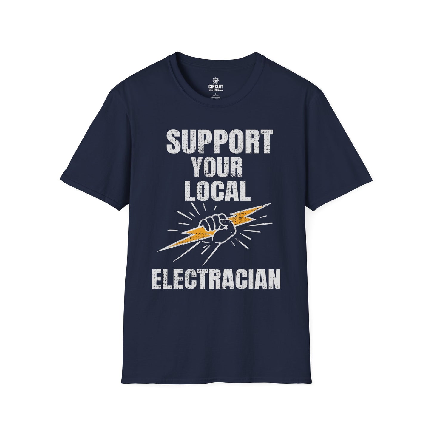 Support Your Local Electrician T-shirt