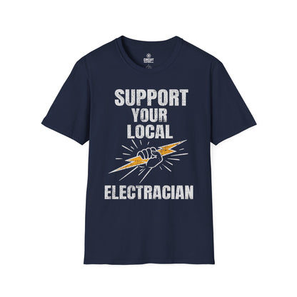Support Your Local Electrician T-shirt
