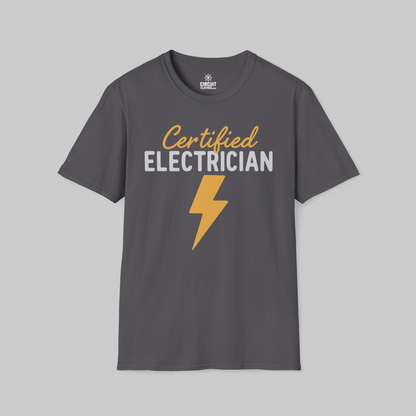 Certified Electrician T-shirt