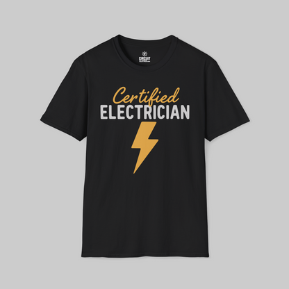 Certified Electrician T-shirt
