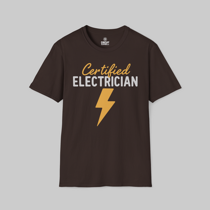 Certified Electrician T-shirt