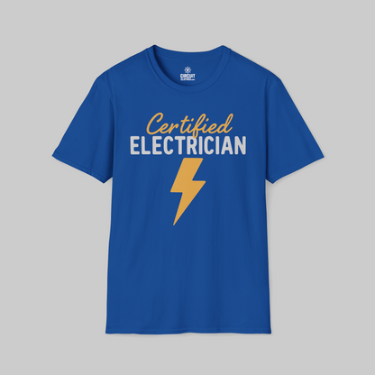 Certified Electrician T-shirt